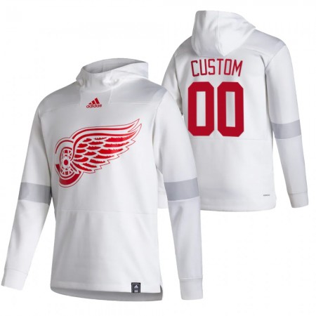Detroit Red Wings Personnaliser 2020-21 Reverse Retro Chandails à capuchon - Homme